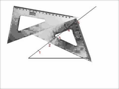 How to divide a line into equal parts