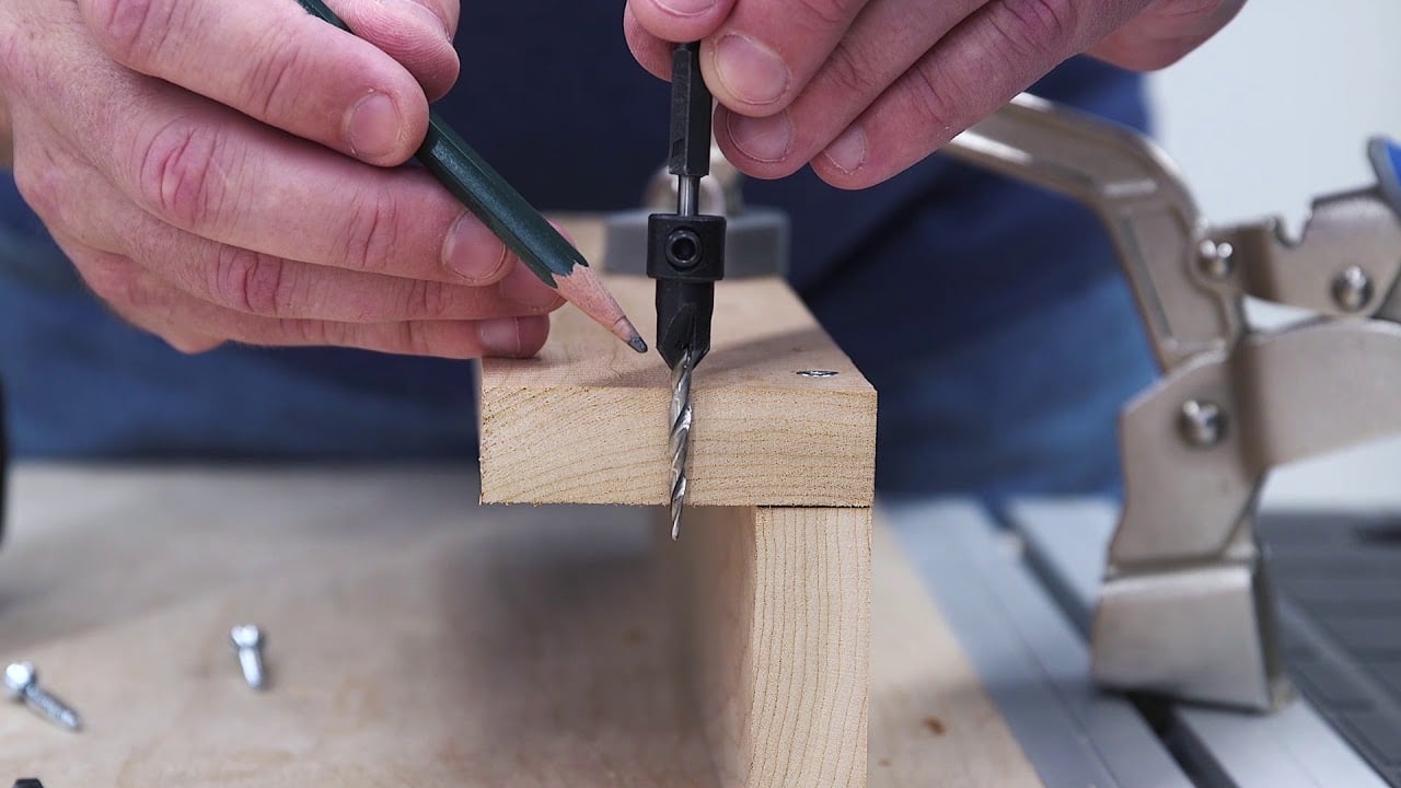 How To Countersink a Screw