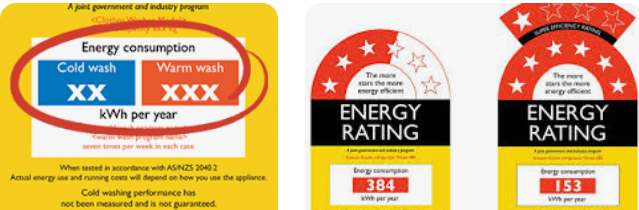 Appliance energy rating example New Zealand