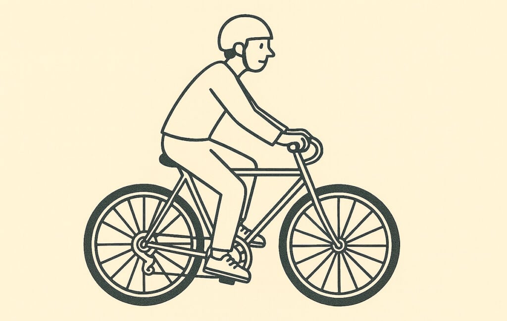 A bike as a control system