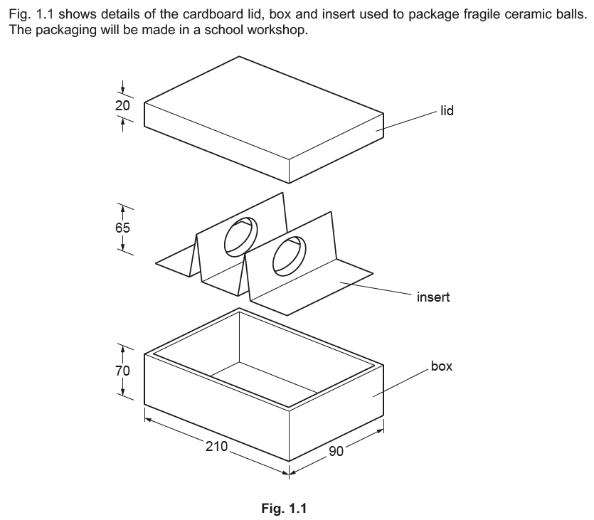cardboard packaging insert design