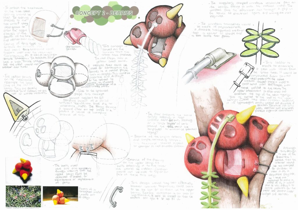 Clay mock-up produced as part of design concepts