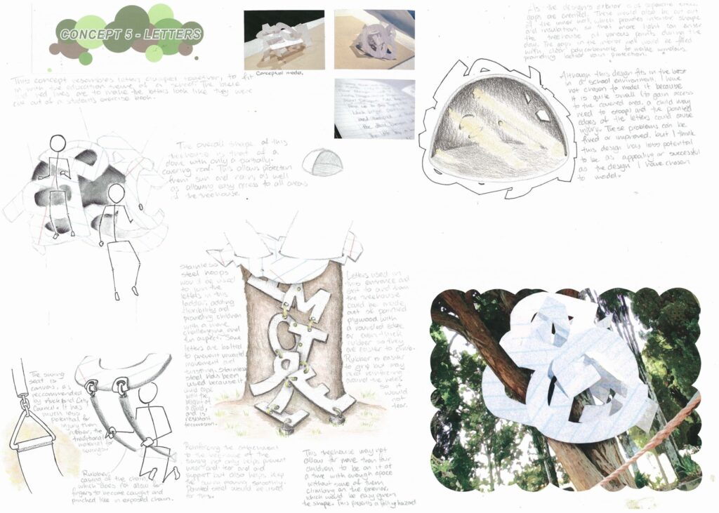 Example of conceptual design ideas