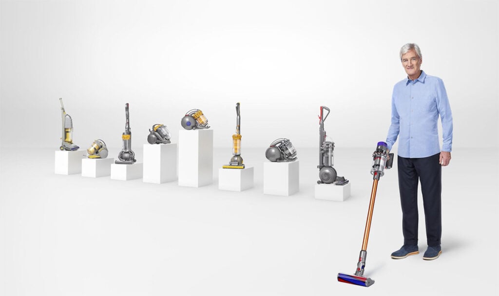 Iterative design process: Dyson vacuum cleaner
