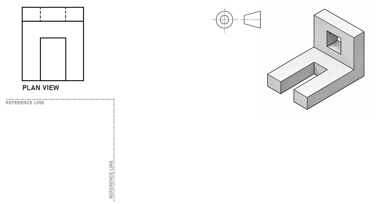 How to Draw Orthographic Projection for Beginners: a step by step guide ...