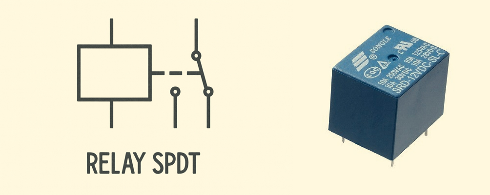 Relay SPDT symbol
