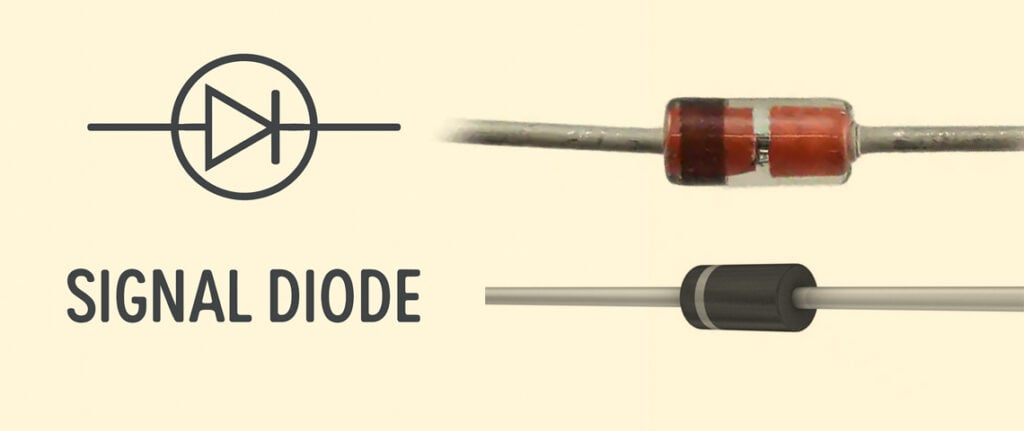 signal diode symbol