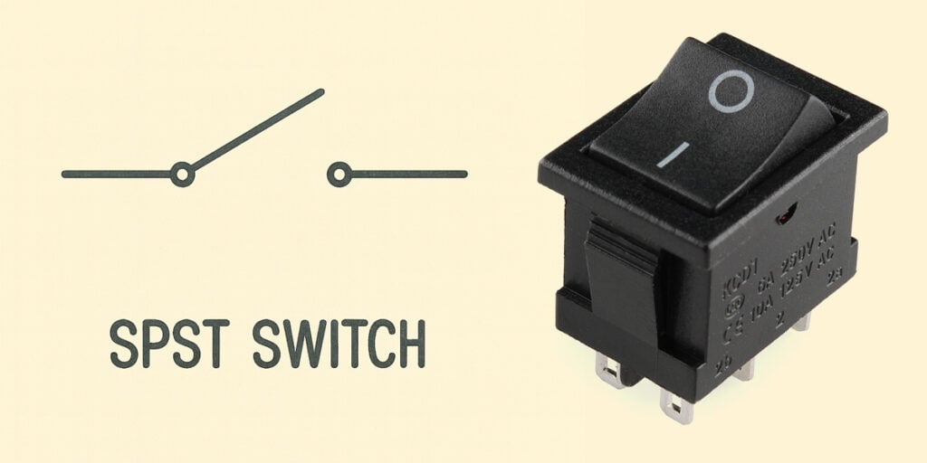 SPST switch symbol