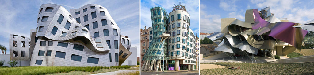 Architecture by Frank Gehry