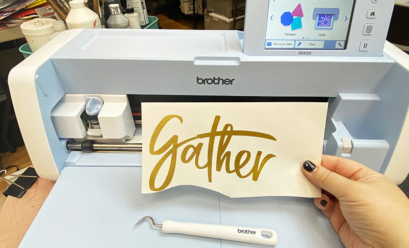 Vinyl cutter example
